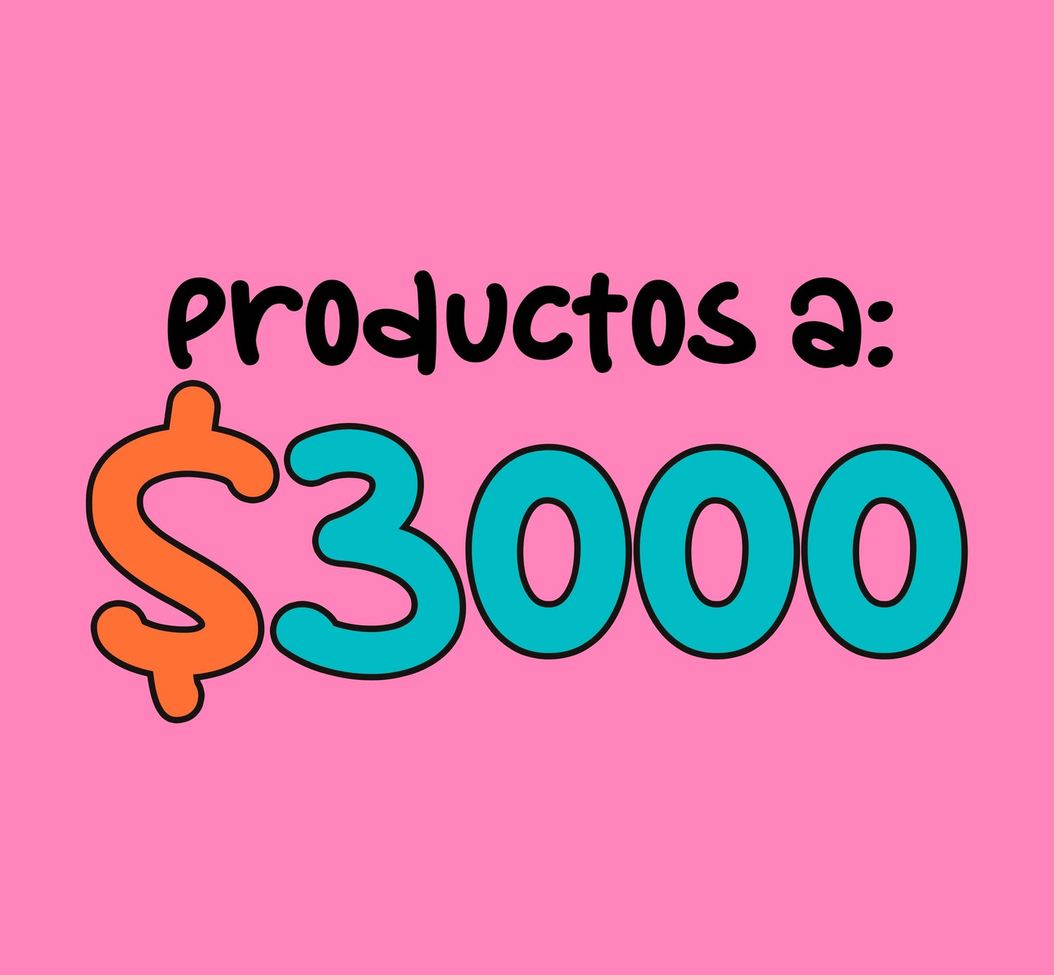 PRODUCTOS A $3000