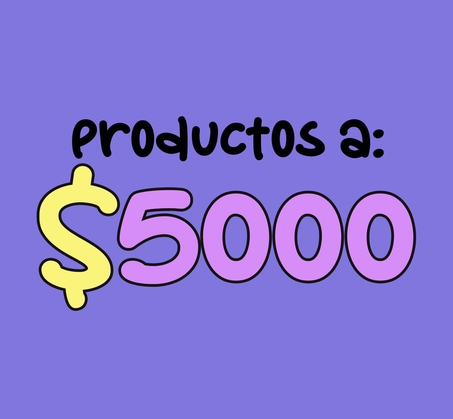 PRODUCTOS A $5000