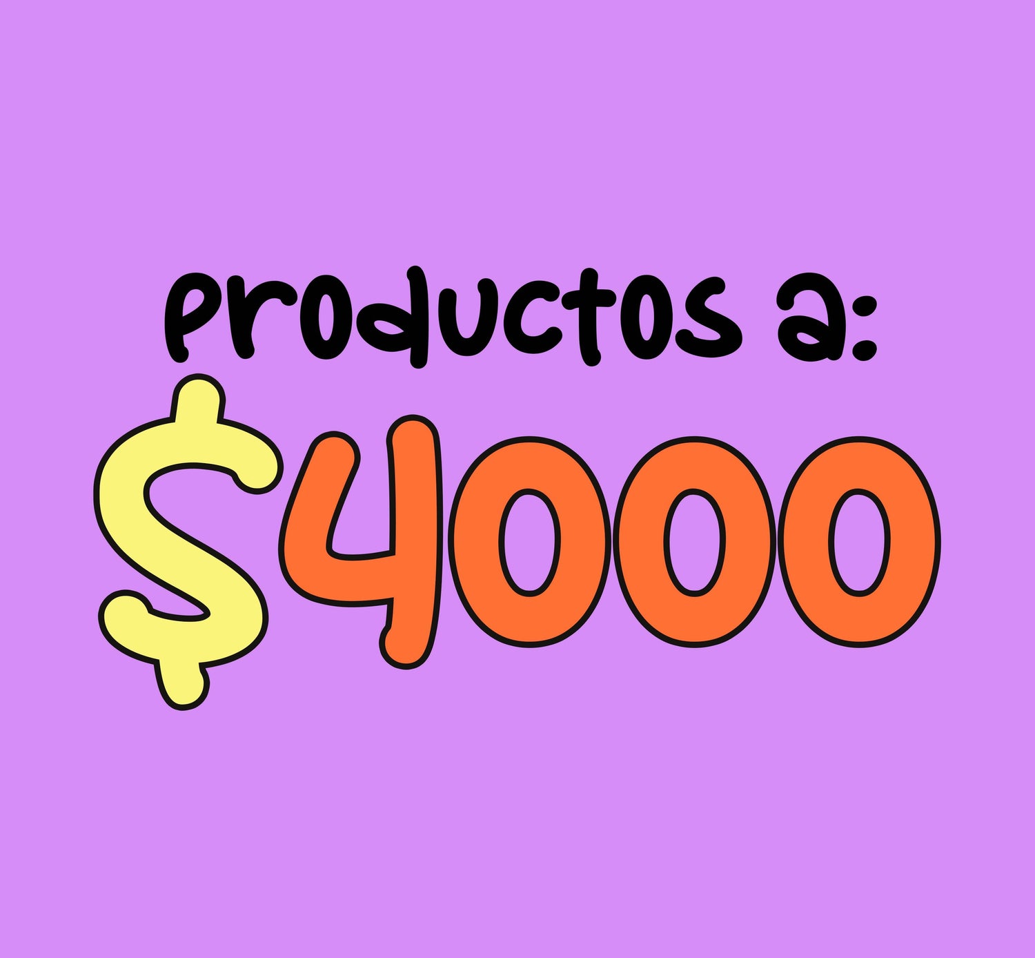 PRODUCTOS A $4000