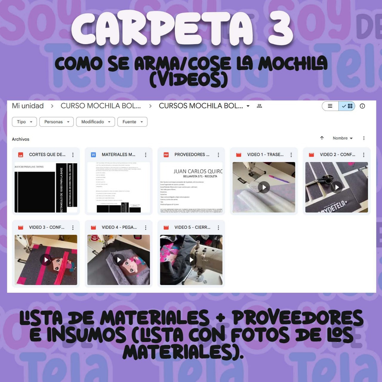 CURSO DIGITAL MOCHILA ESCOLAR