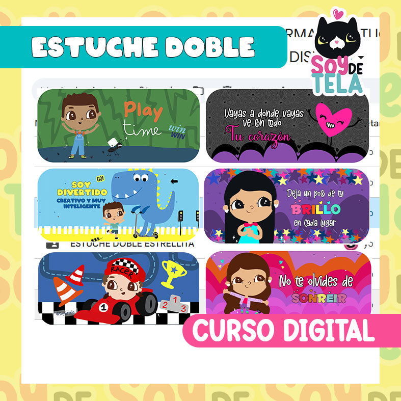 CURSO DIGITAL ESTUCHE DOBLE